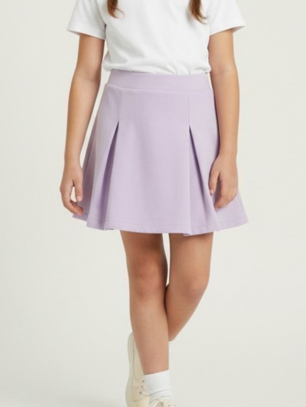 Uniqlo Kids' Lavender Pleated Short Skirt